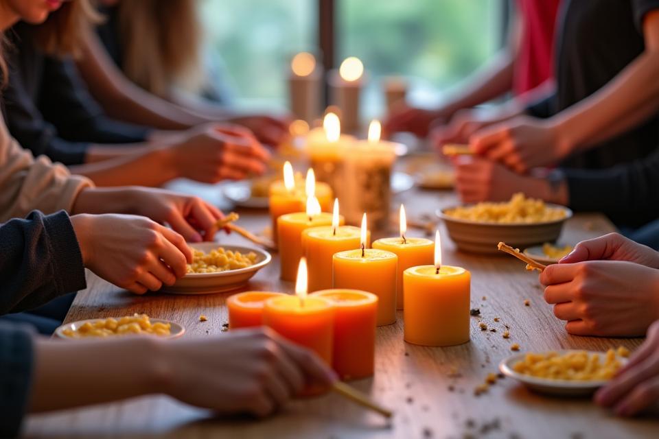 Taller de elaboración de velas