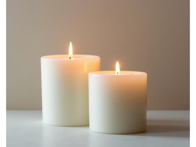 Velas sofisticadas y simples